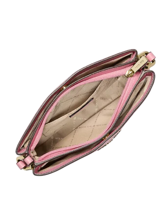 Michael Michael Kors Trisha Pebbled Leather Crossbody Bag With Pouch