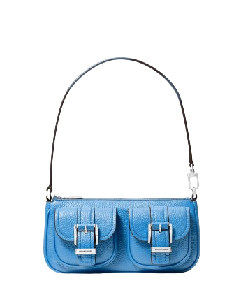 Michael Michael Kors Zoe Small Leather Convertible Shoulder Bag