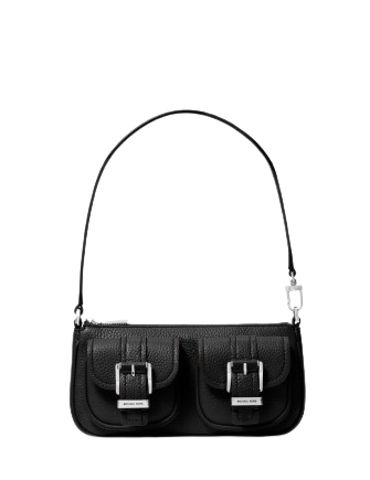 Michael Michael Kors Zoe Small Pebbled Leather Pochette