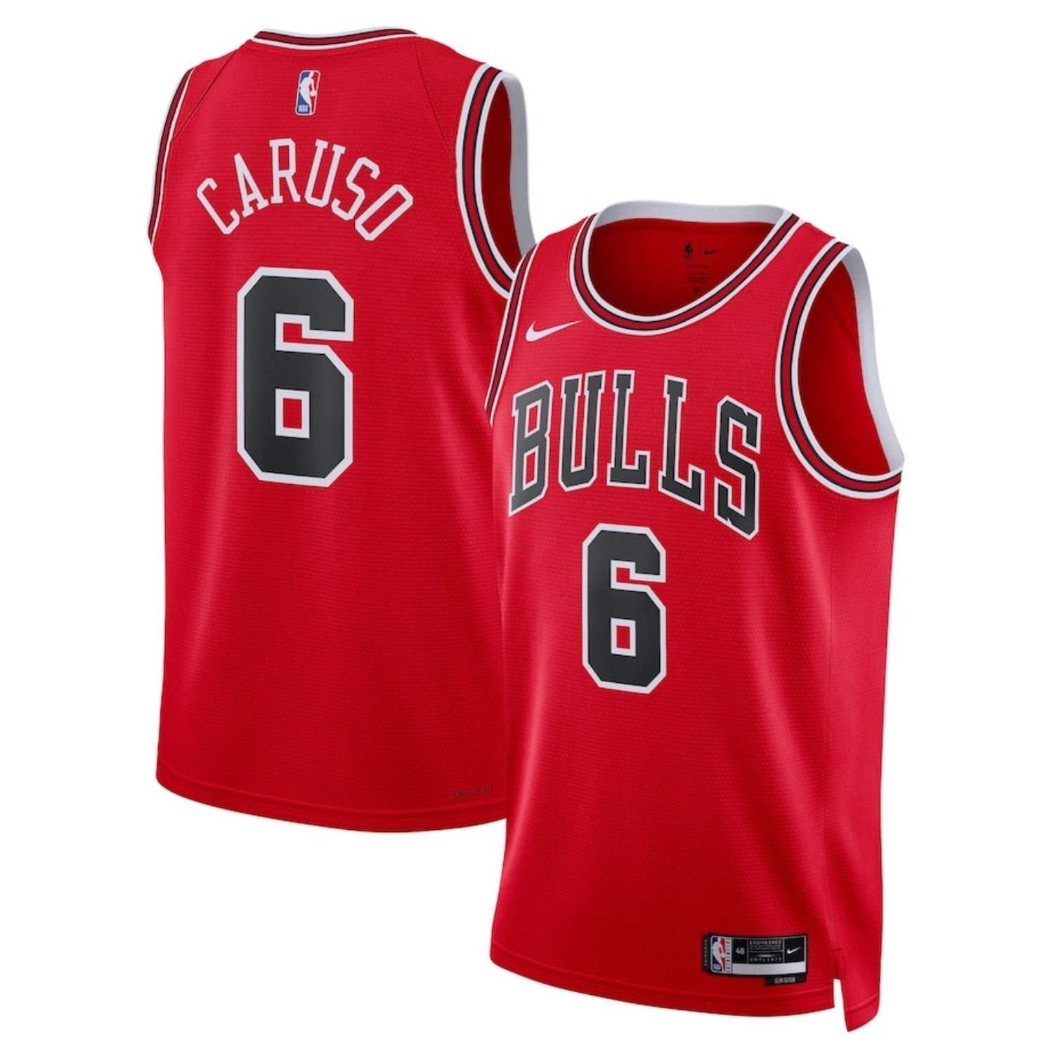 Alex Caruso Chicago Bulls 6 Jersey