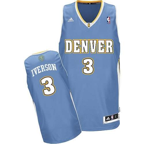 Allen Iverson Denver Nuggets 3 Jersey