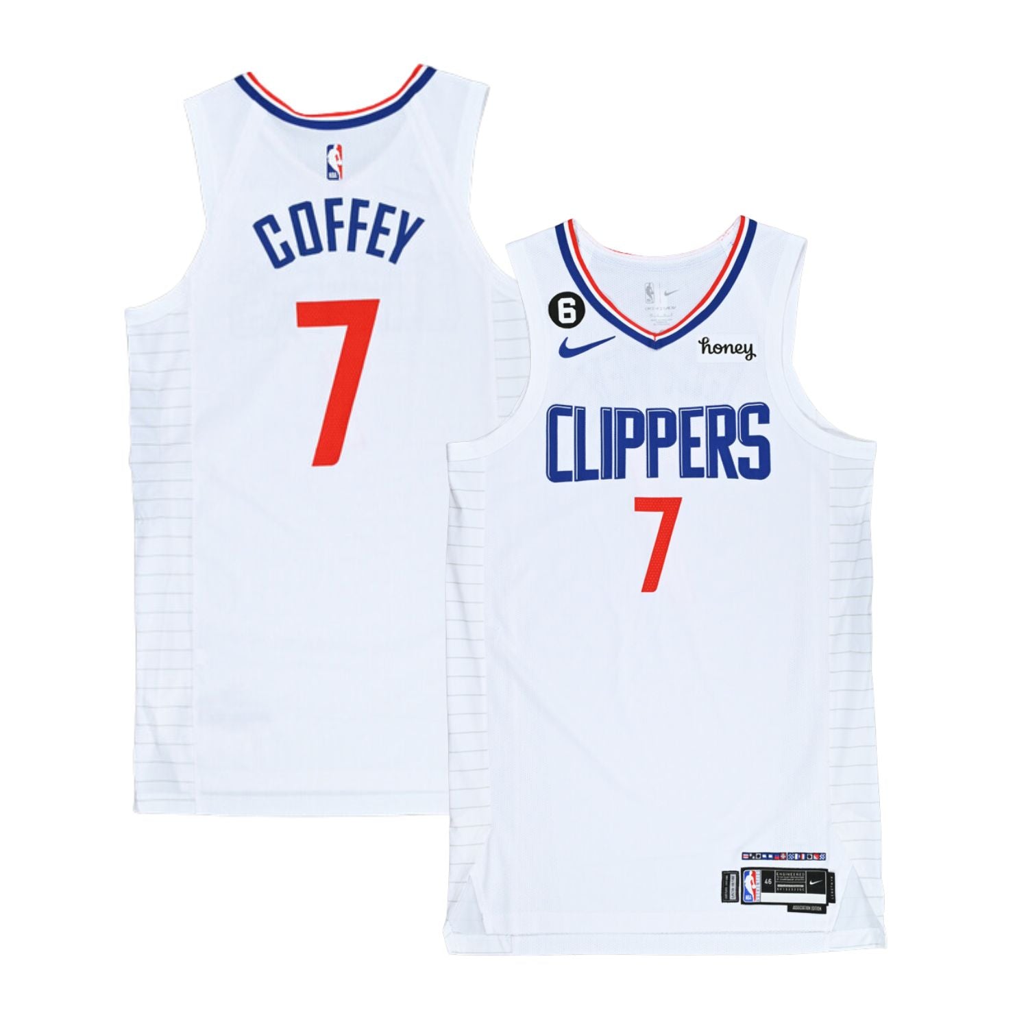 Amir Coffey Los Angeles Clippers 7 Jersey