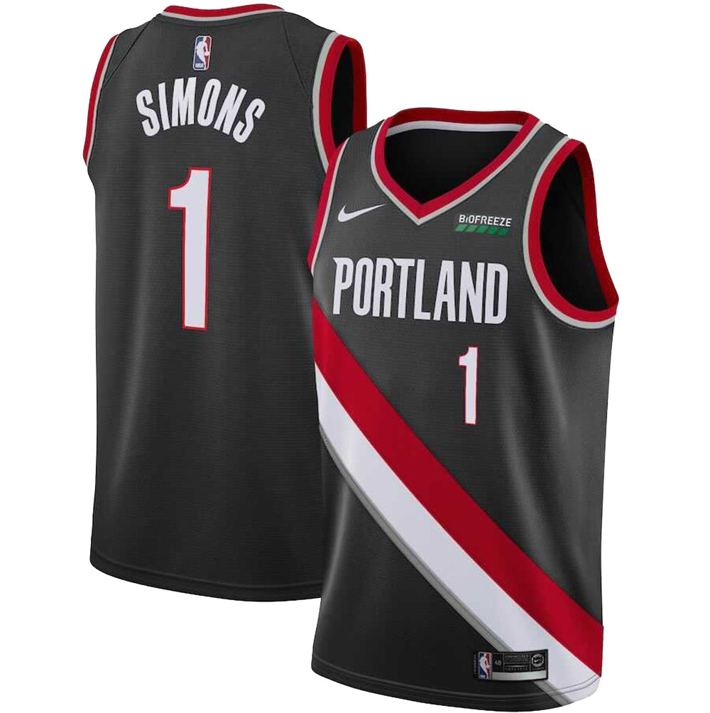 Anfernee Simons Portland Blazers 1 Jersey