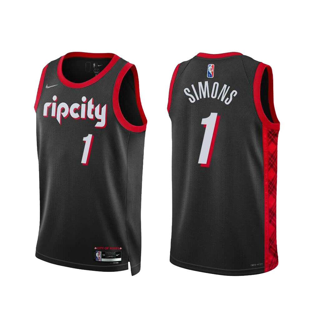 Anfernee Simons Portland Blazers 1 Jersey