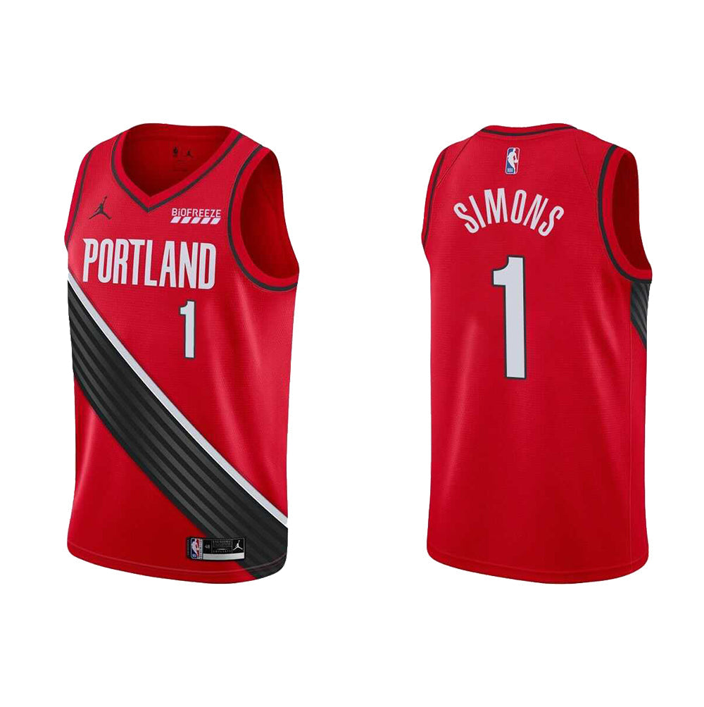 Anfernee Simons Portland Blazers 1 Jersey