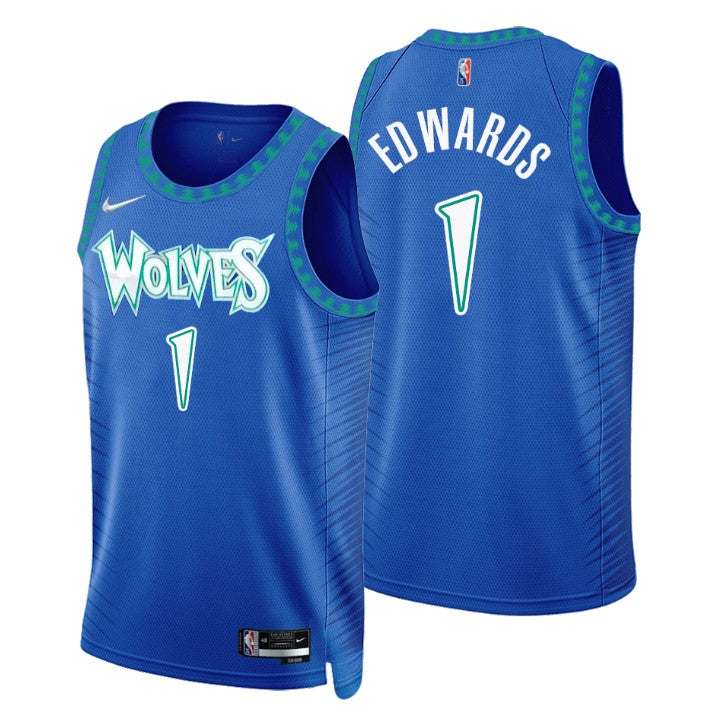 Anthony Edwards Minnesota Timberwolves 1 Jersey