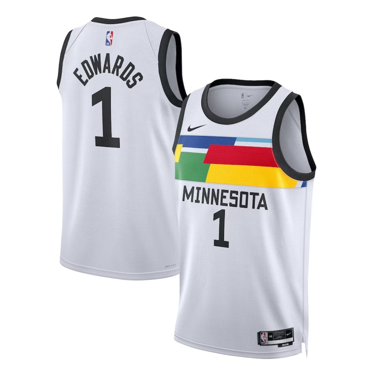 Anthony Edwards Minnesota Timberwolves 1 Jersey