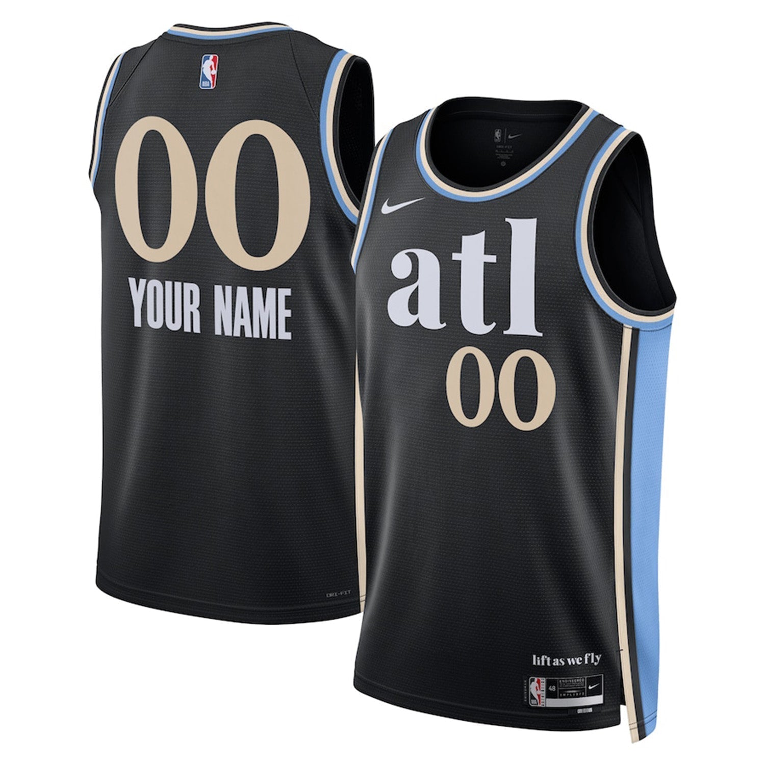 Atlanta Hawks Blank Custom Jersey