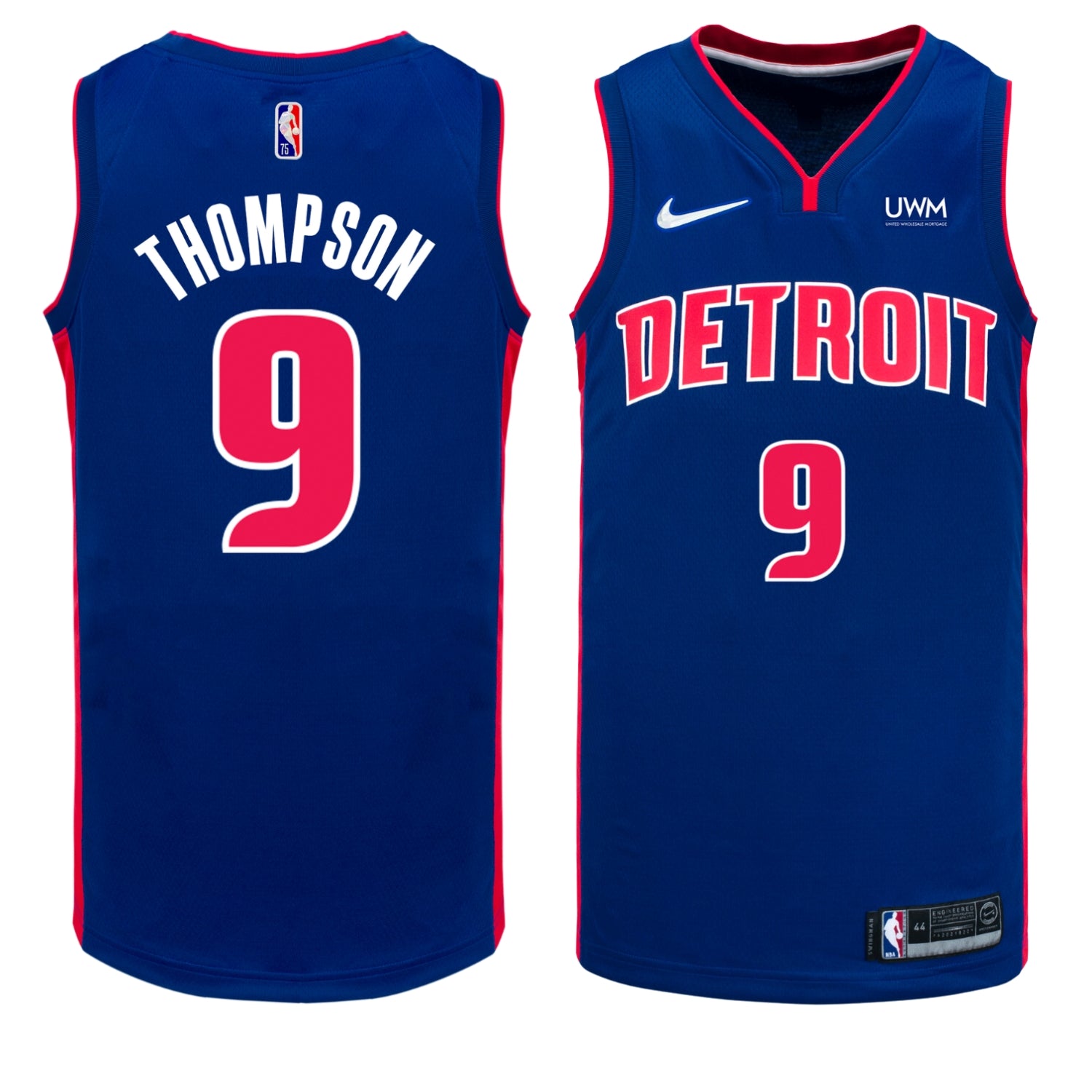 Ausar Thompson Detroit Pistons 9 Jersey