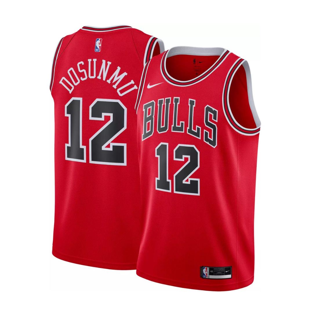 Ayo Dosunmu Chicago Bulls 12 Jersey