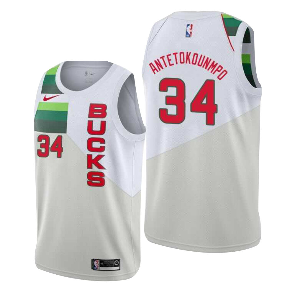 Giannis Antetokounmpo Milwaukee Bucks 34 Jersey
