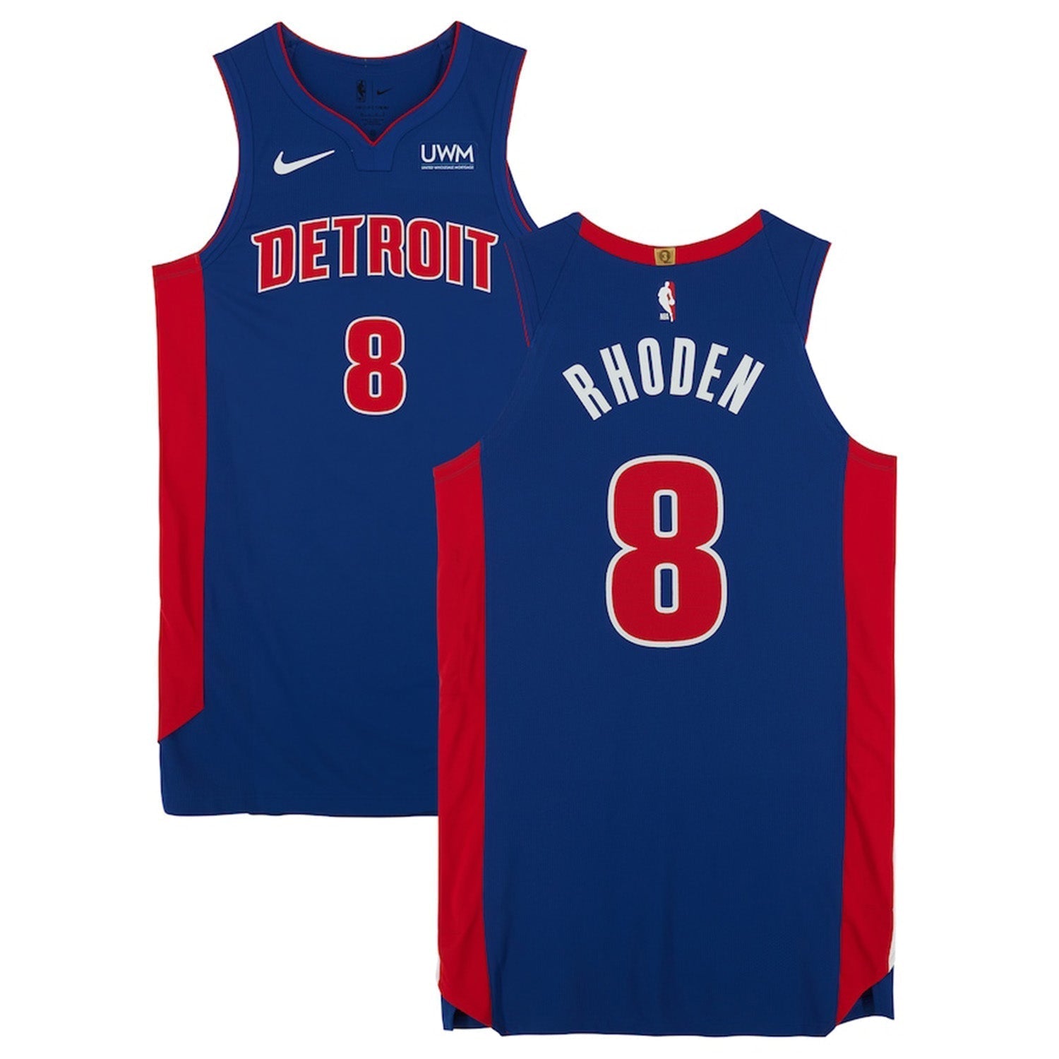 Jared Rhoden Detroit Pistons 8 Jersey