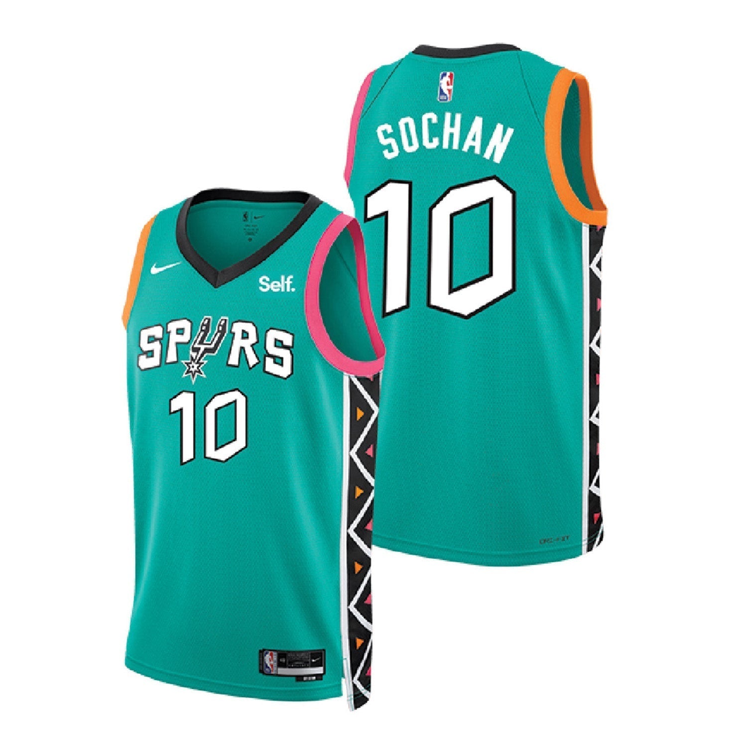 Jeremy Sochan San Antonio Spurs 10 Jersey