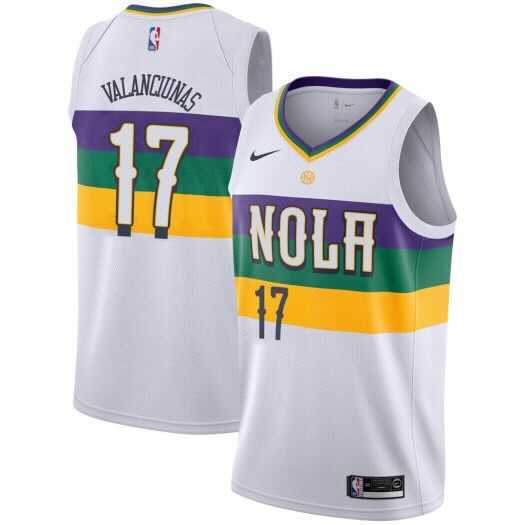 Jonas Valanciunas New Orleans Pelicans 17 Jersey