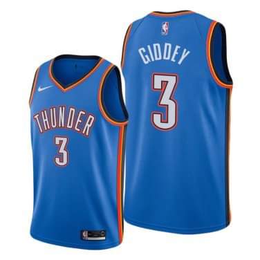 Josh Giddey Oklahoma Thunder 3 Jersey