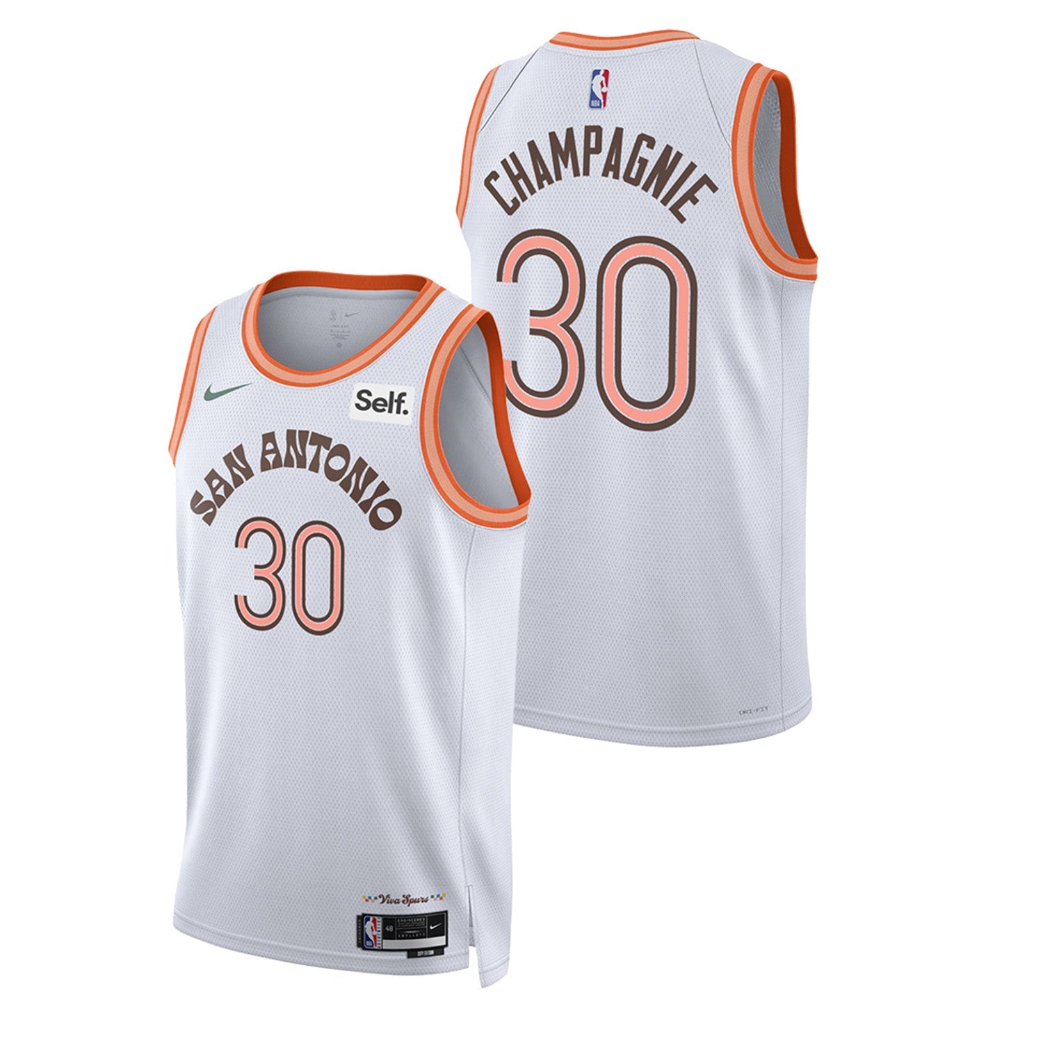 Julian Champagnie San Antonio Spurs 30 Jersey