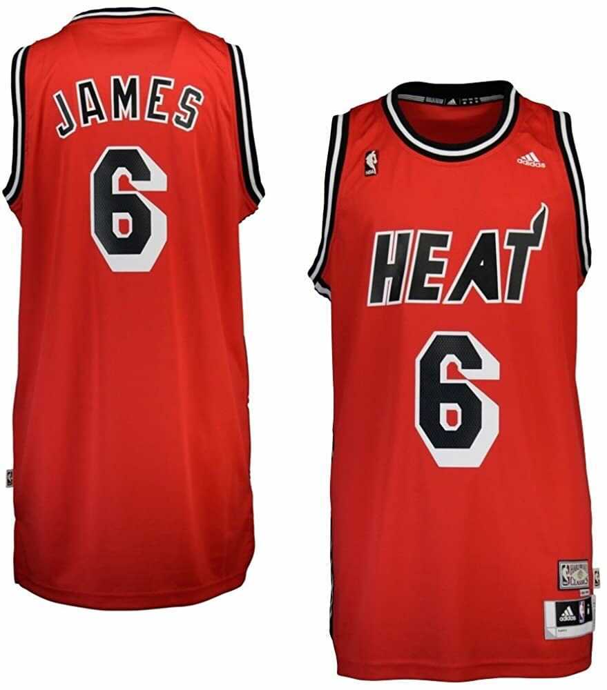 LeBron James Miami Heat 6 Jersey
