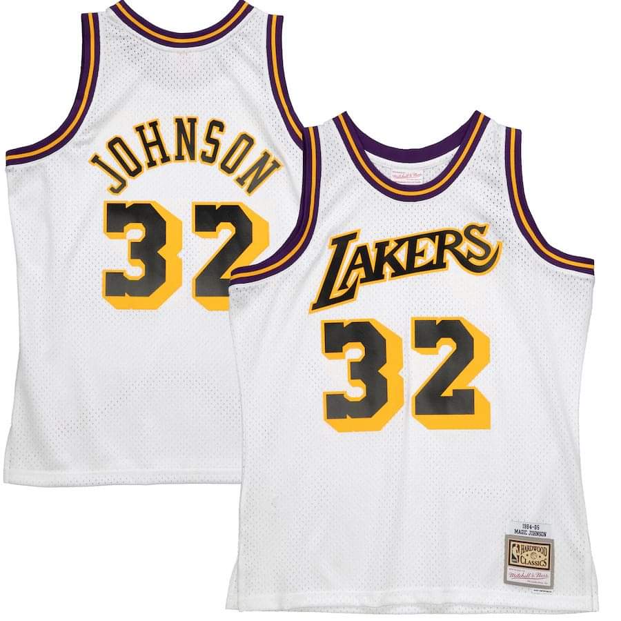Magic Johnson Los Angeles Lakers 32 Jersey