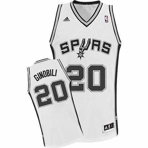 Manu Ginobili San Antonio Spurs 20 Jersey
