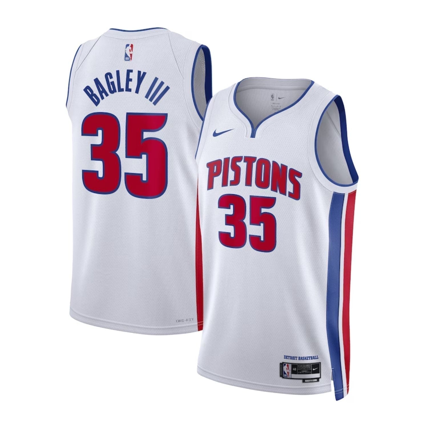 Marvin Bagley III Detroit Pistons 35 Jersey