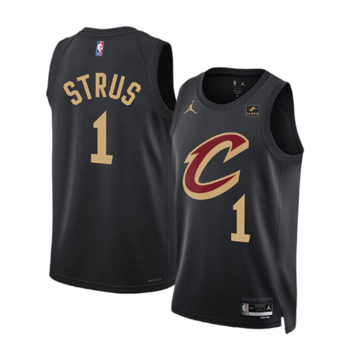 Max Strus Cleveland Cavaliers 1 Jersey