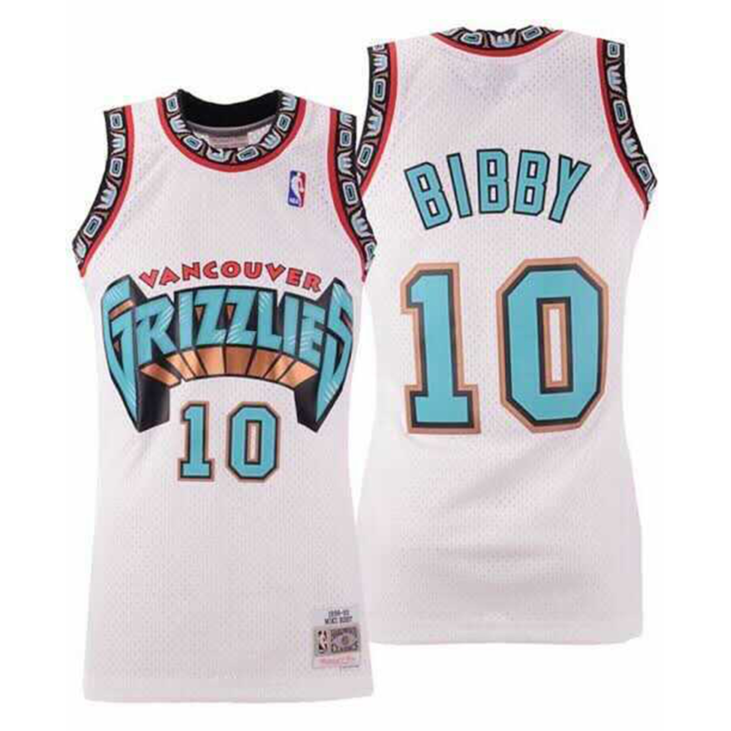 Mike Bibby Vancouver Grizzlies 10 Jersey