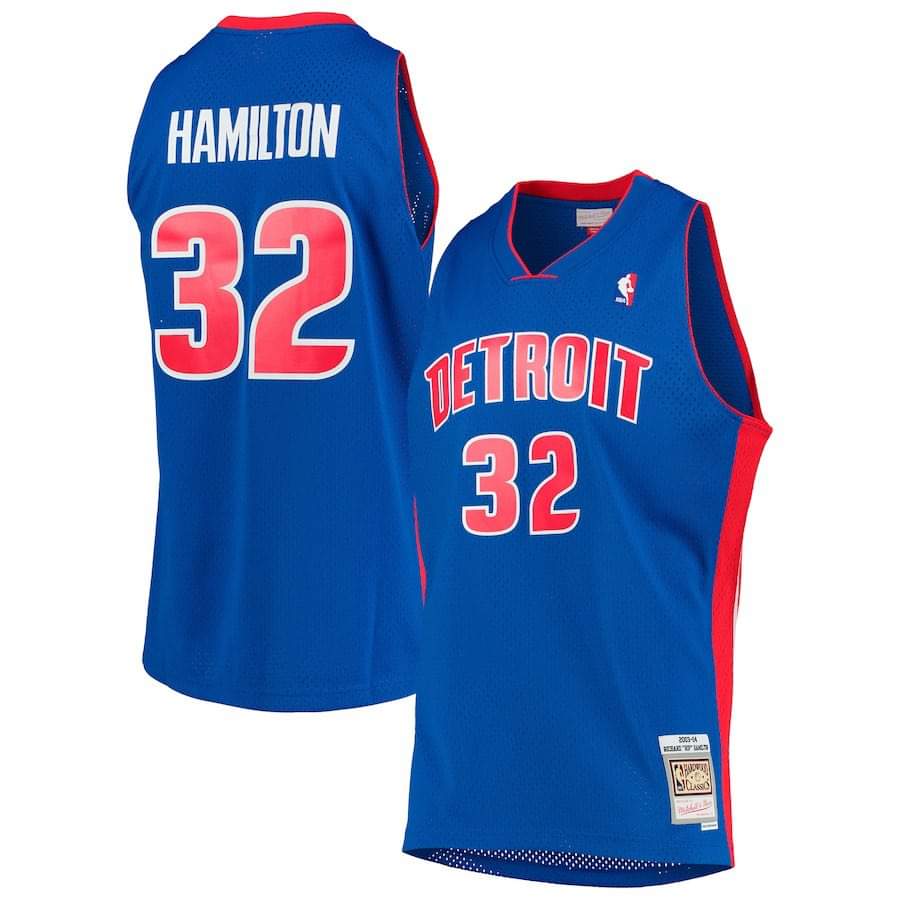 Richard Hamilton Detroit Pistons 32 Jersey