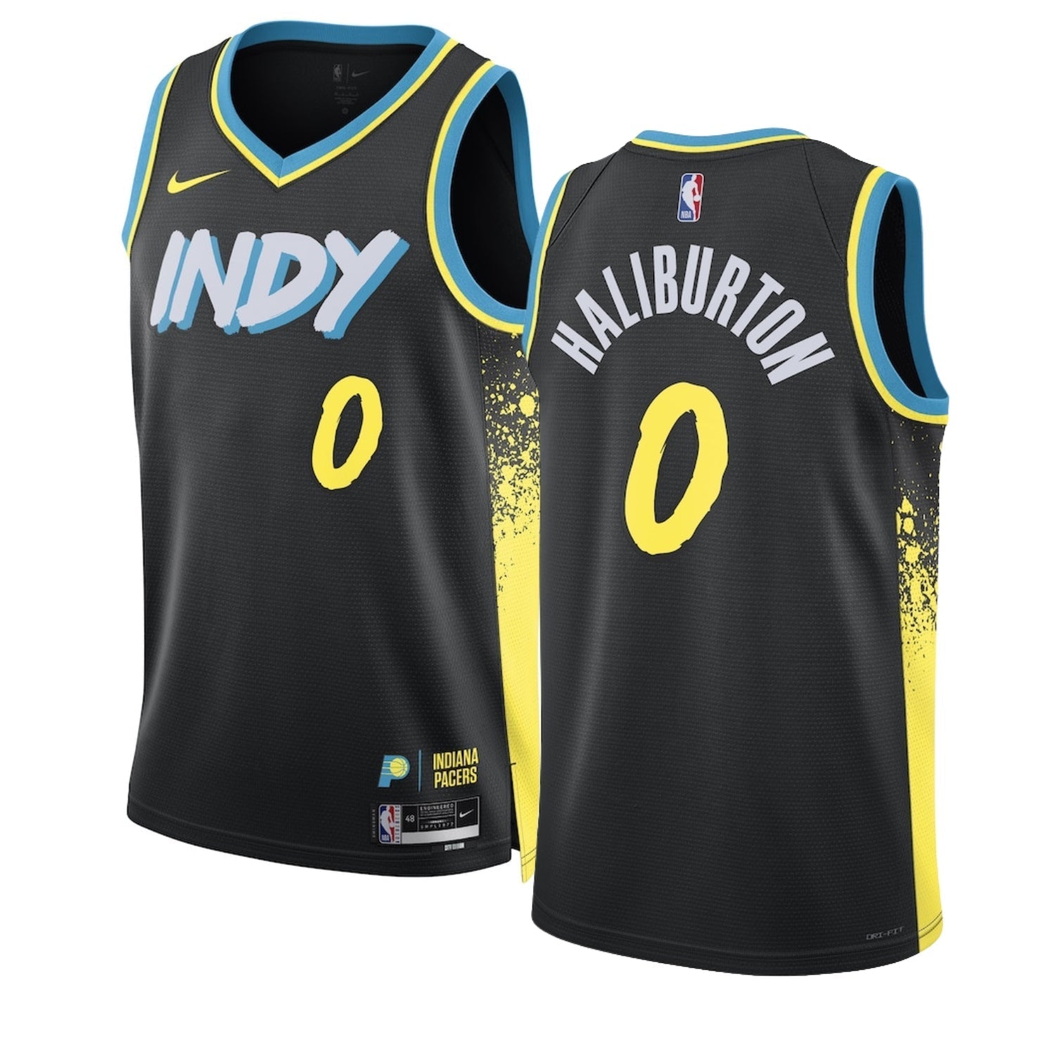 Tyrese Haliburton Indiana Pacers 0 Jersey