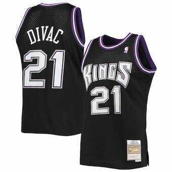 Vlade Divac Sacramento Kings 21 Jersey