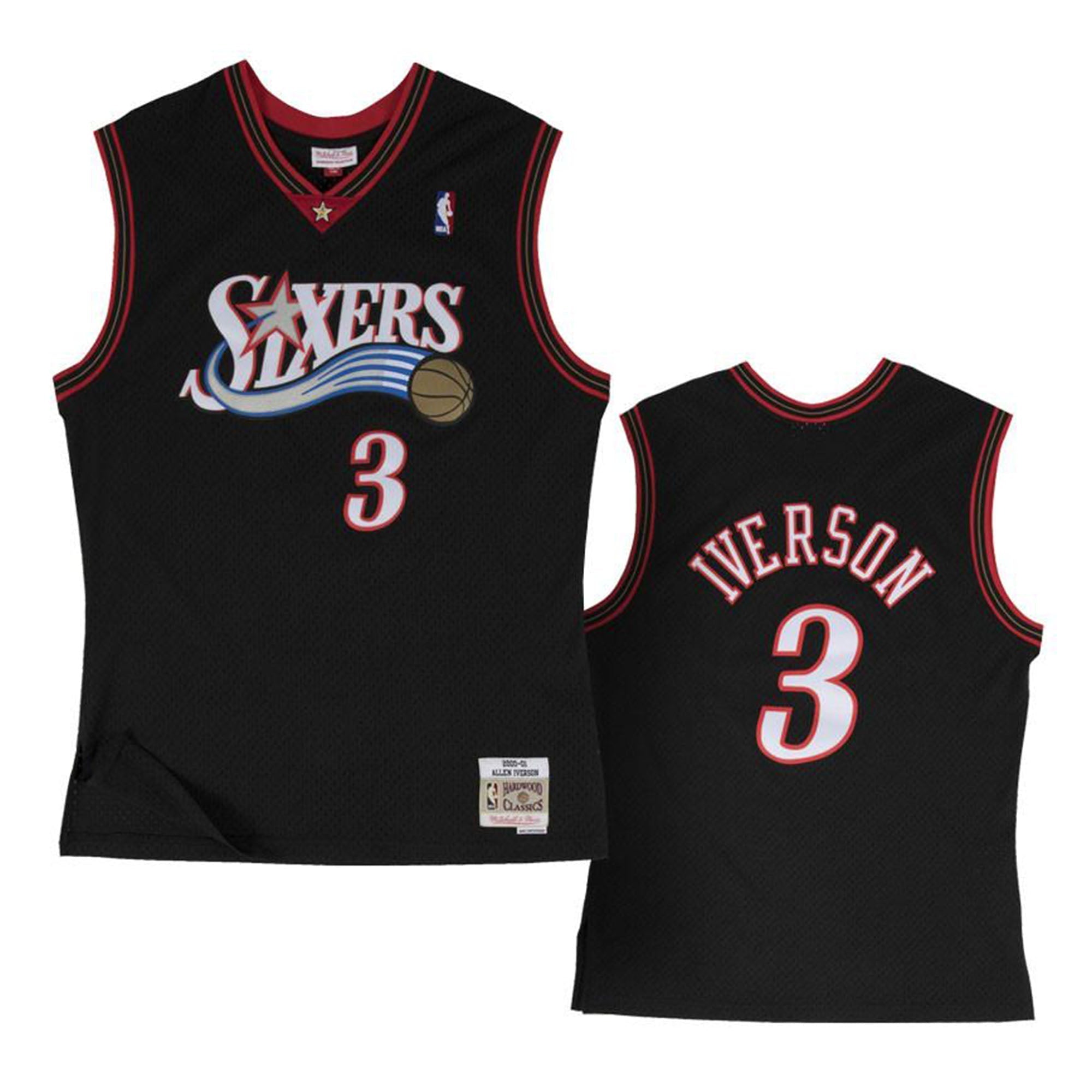 Allen Iverson Philadelphia Sixers 3 Retro Jersey