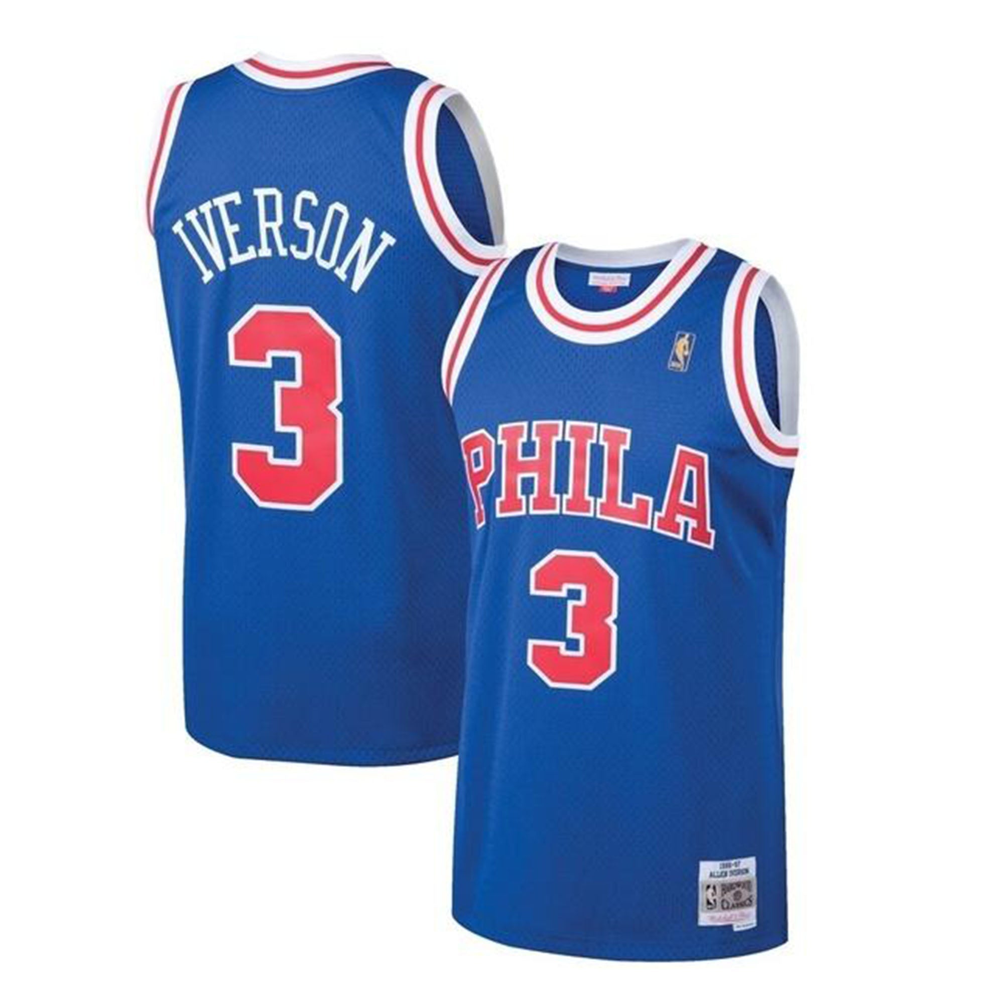 Allen Iverson Philadelphia Sixers 3 Retro Jersey