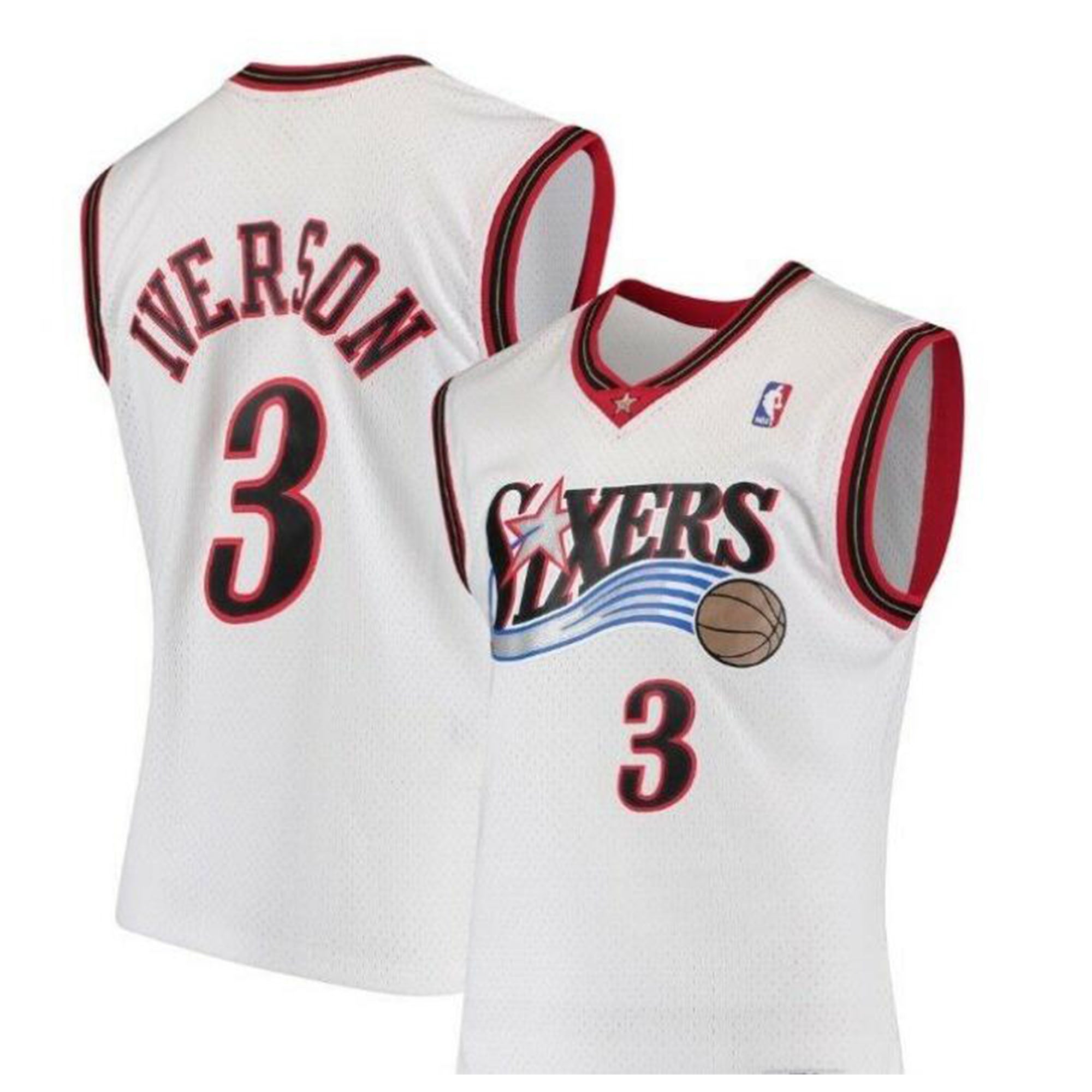 Allen Iverson Philadelphia Sixers 3 Retro Jersey