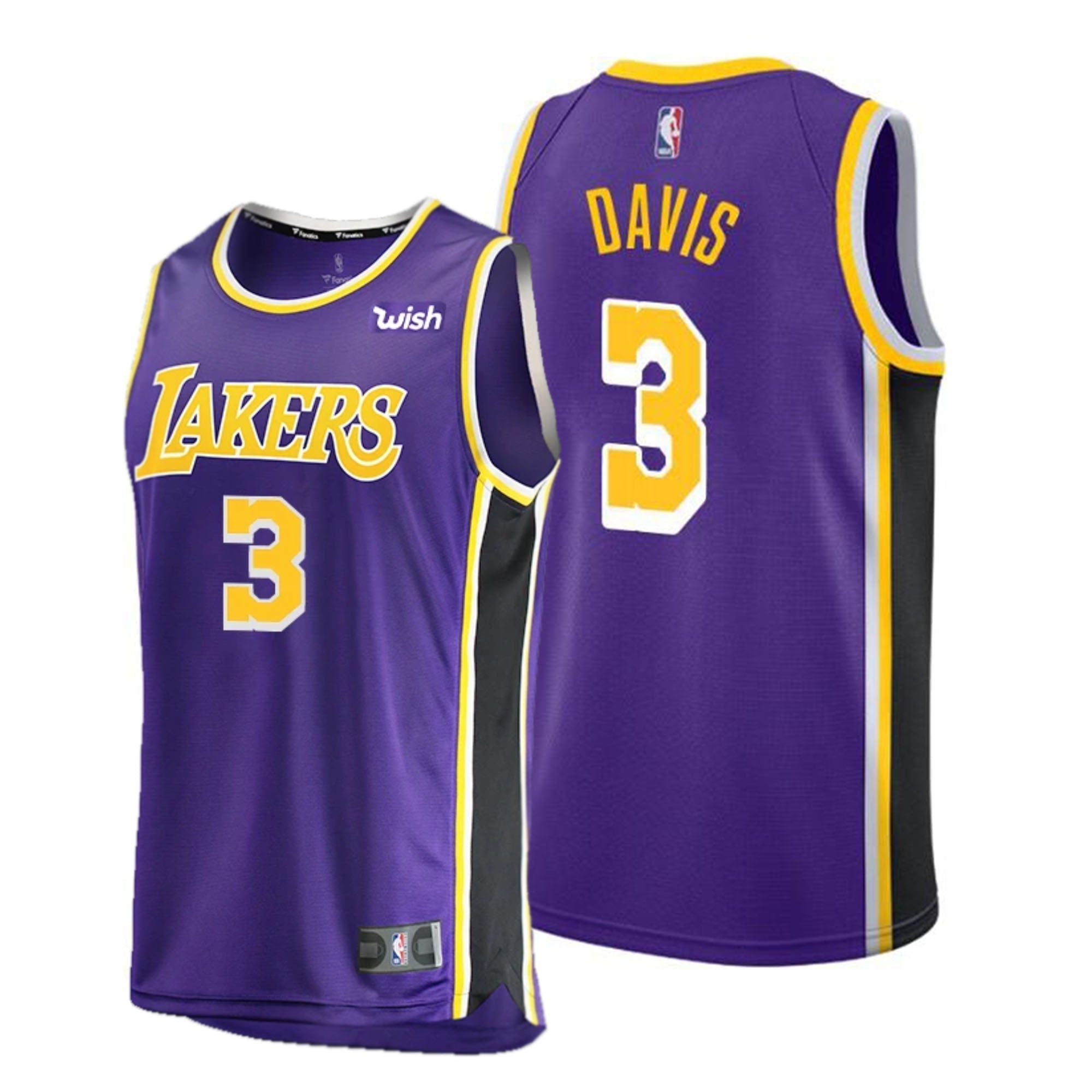 Anthony Davis Los Angeles Lakers 3 jersey