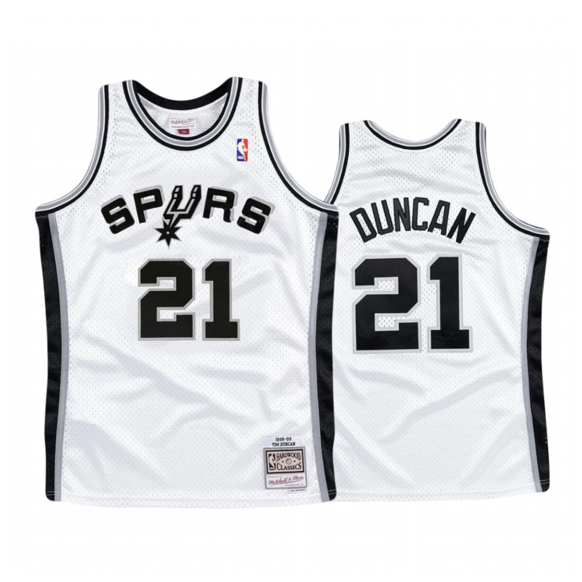 Tim Duncan San Antonio Spurs 21 Retro Jersey
