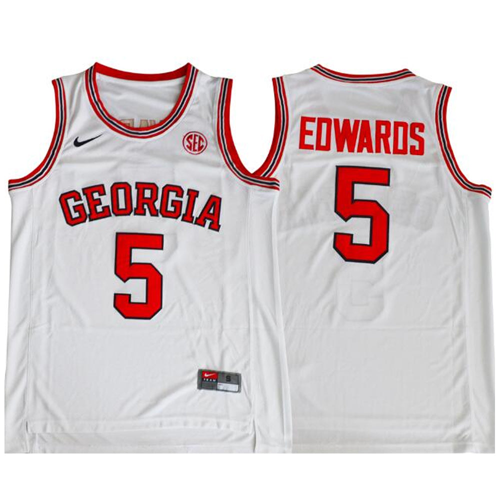 Anthony Edwards Georgia Bulldogs 5 Jersey