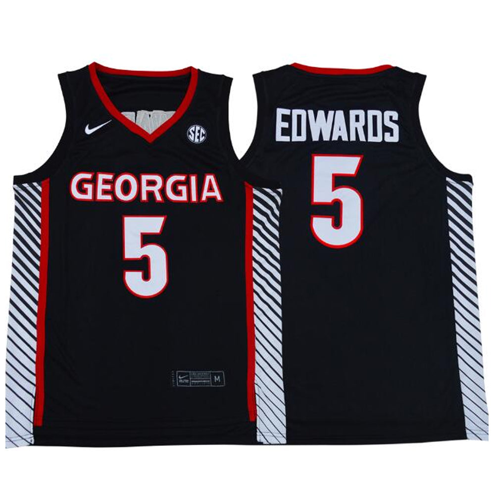 Anthony Edwards Georgia Bulldogs 5 Jersey