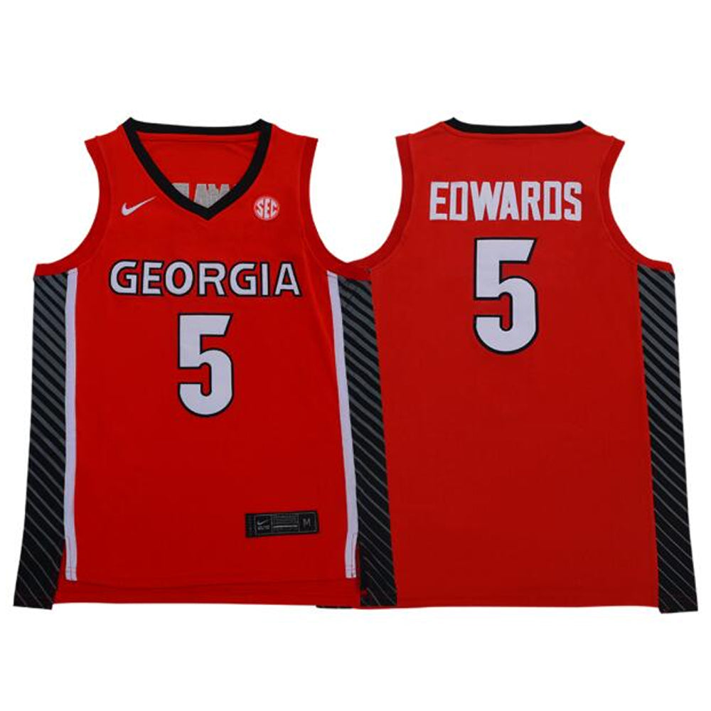 Anthony Edwards Georgia Bulldogs 5 Jersey