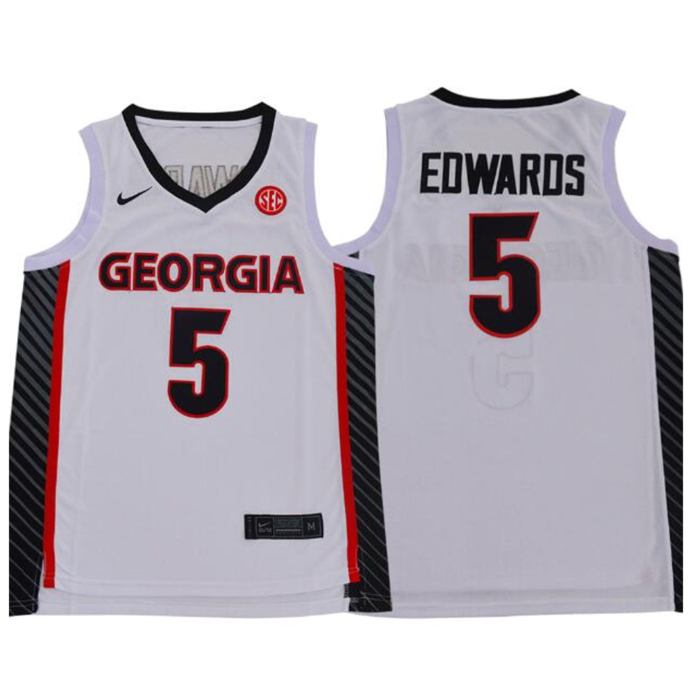 Anthony Edwards Georgia Bulldogs 5 Jersey