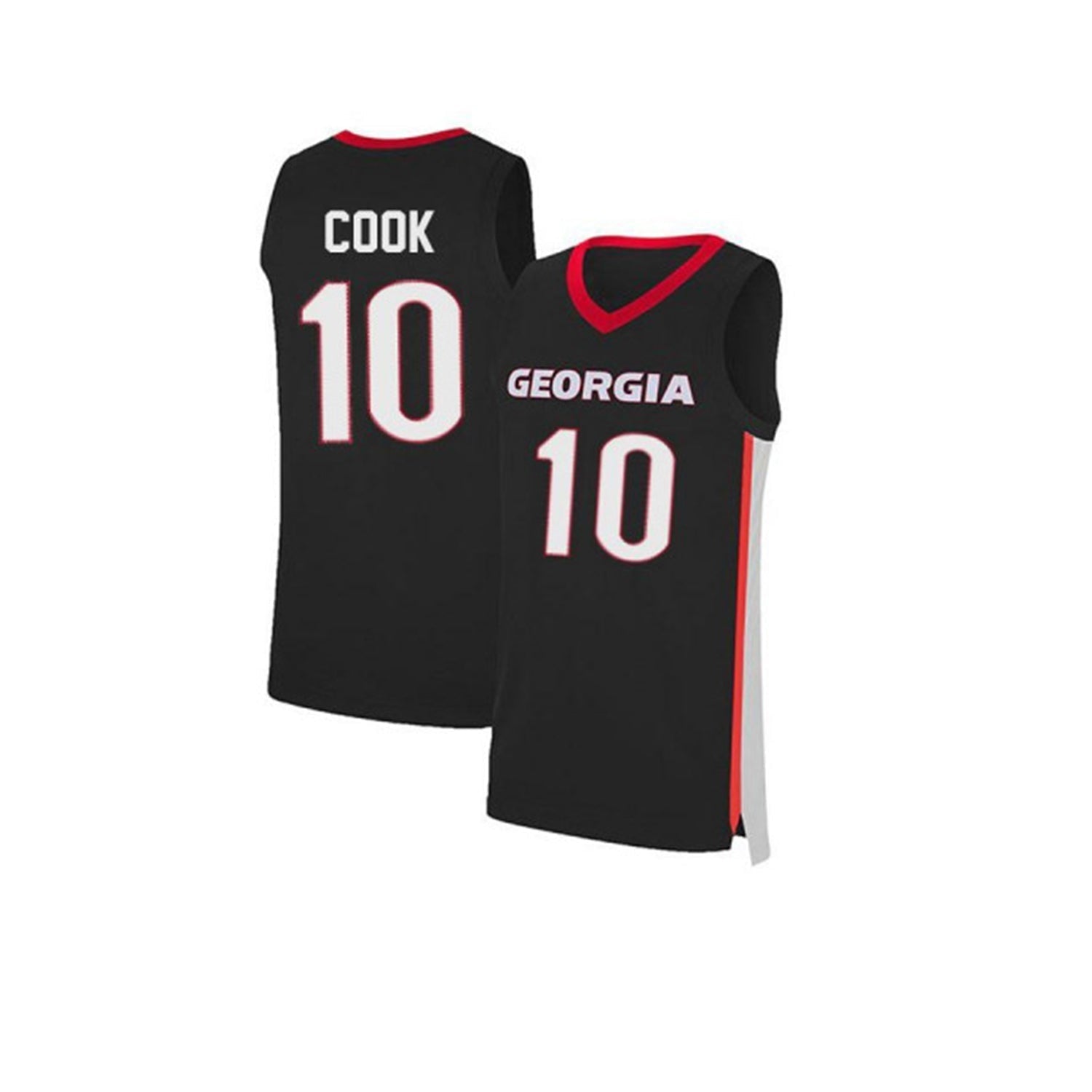 Aaron Cook Georgia Bulldogs 10 Jersey