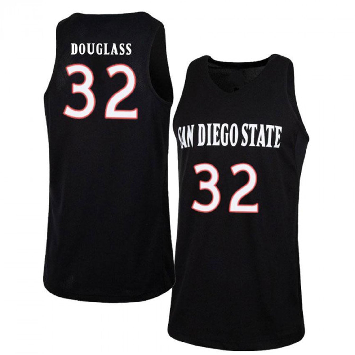 Aaron Douglass San Diego State Aztecs 32 Jersey