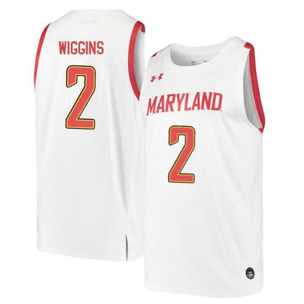 Aaron Wiggins Maryland Terrapins 2 Jersey