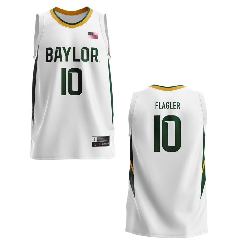 Adam Flagler Baylor Bears 10 Jersey