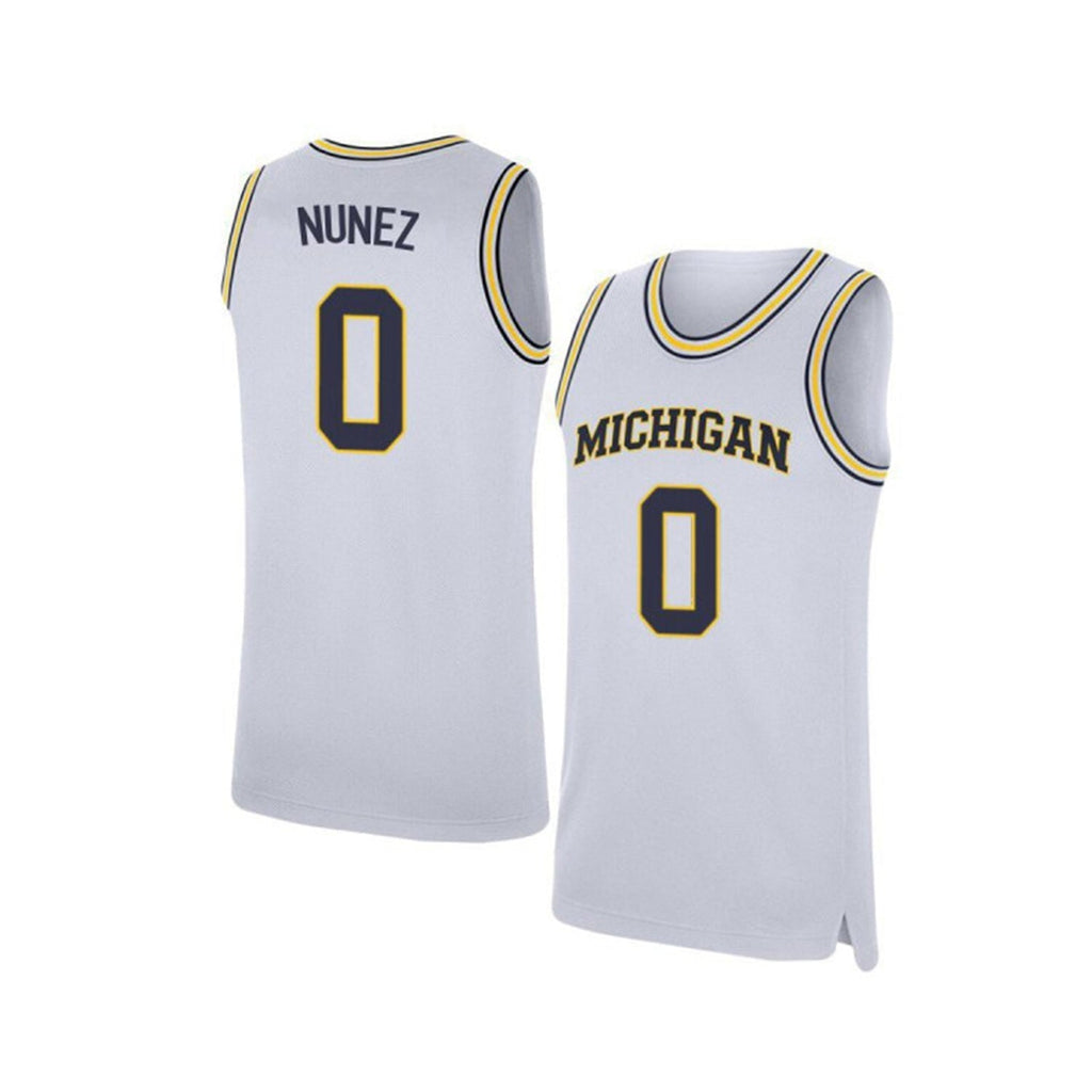 Adrien Nunez Michigan Wolverines 0 Jersey