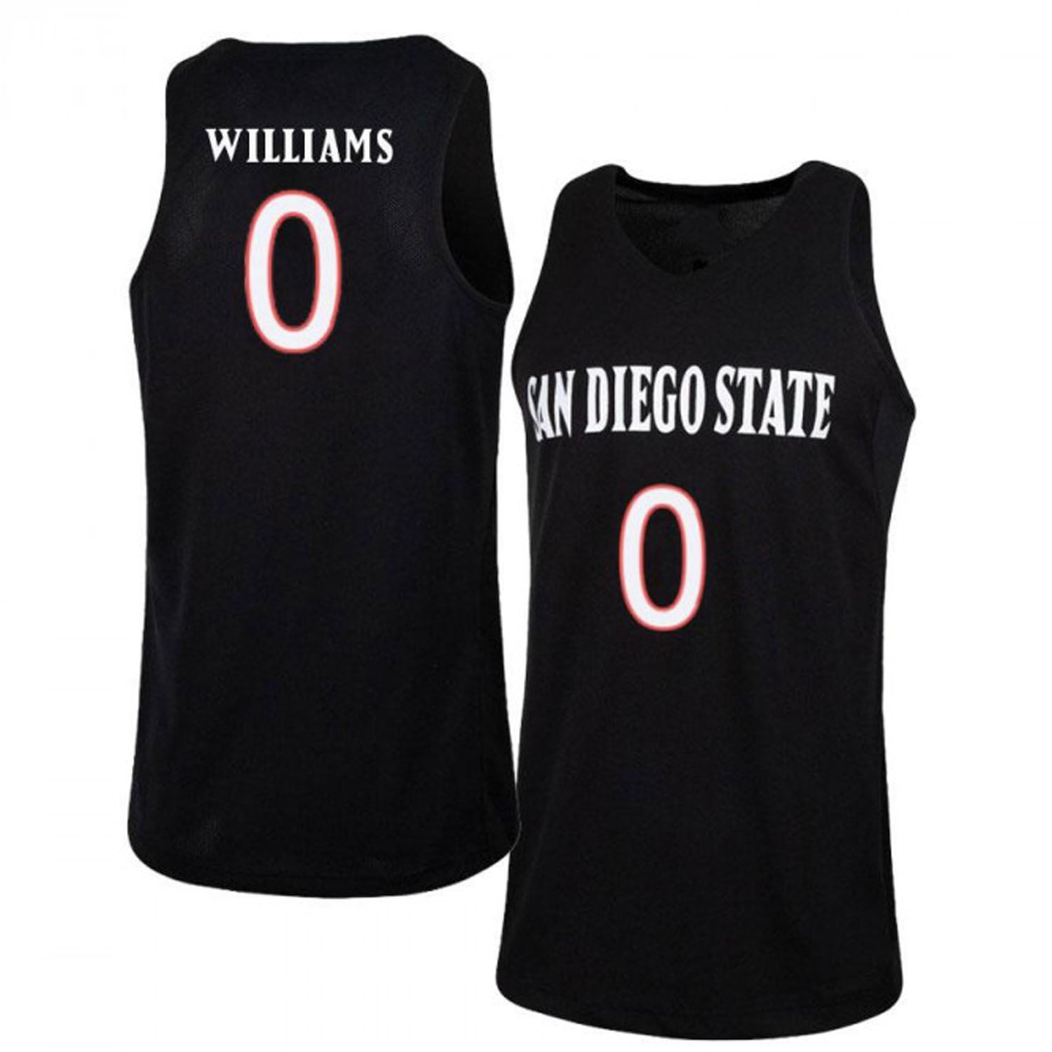 Alec Williams San Diego State Aztecs 0 Jersey