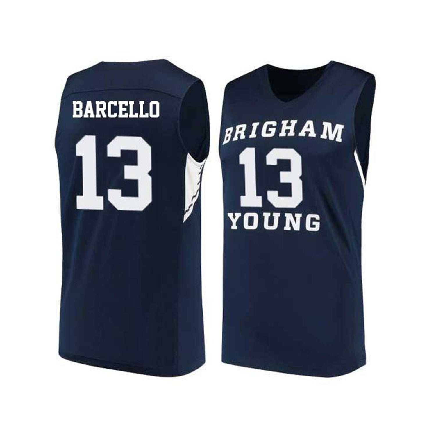 Alex Barcello BYU Cougars 13 Jersey