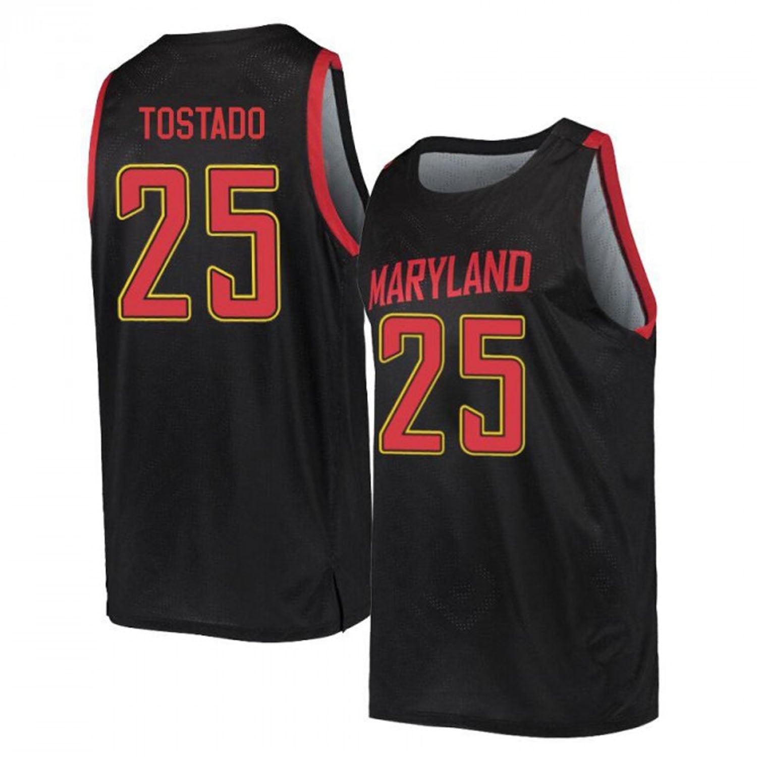 Alex Tostado Maryland Terrapins 25 Jersey