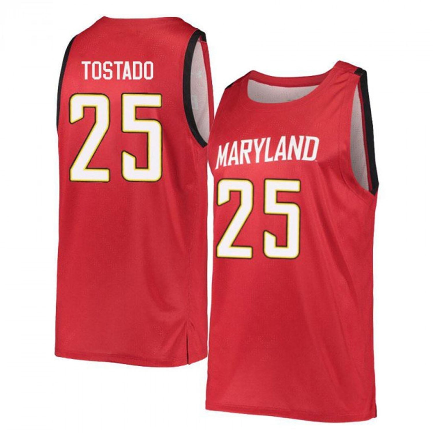 Alex Tostado Maryland Terrapins 25 Jersey