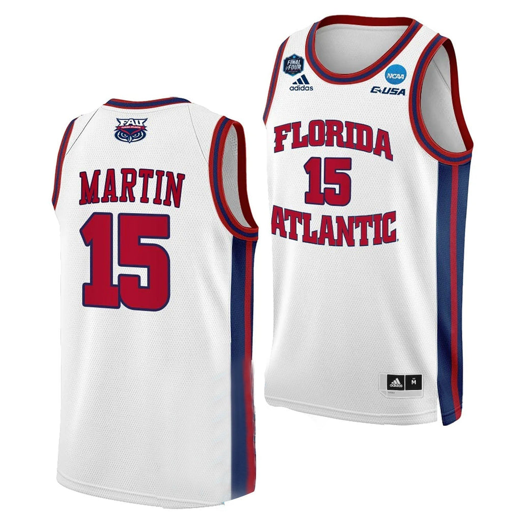 Alijah Martin Florida Atlantic Owls 15 Jersey