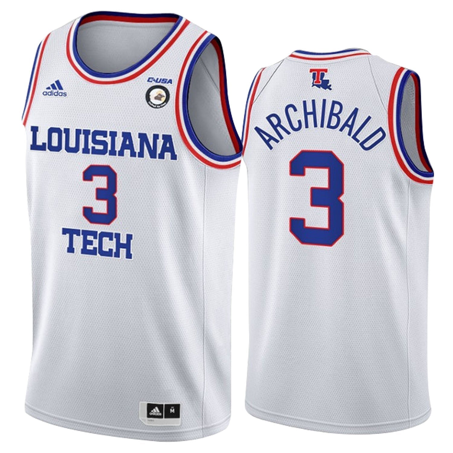 Amorie Archibald Louisiana Tech Bulldogs 3 Jersey