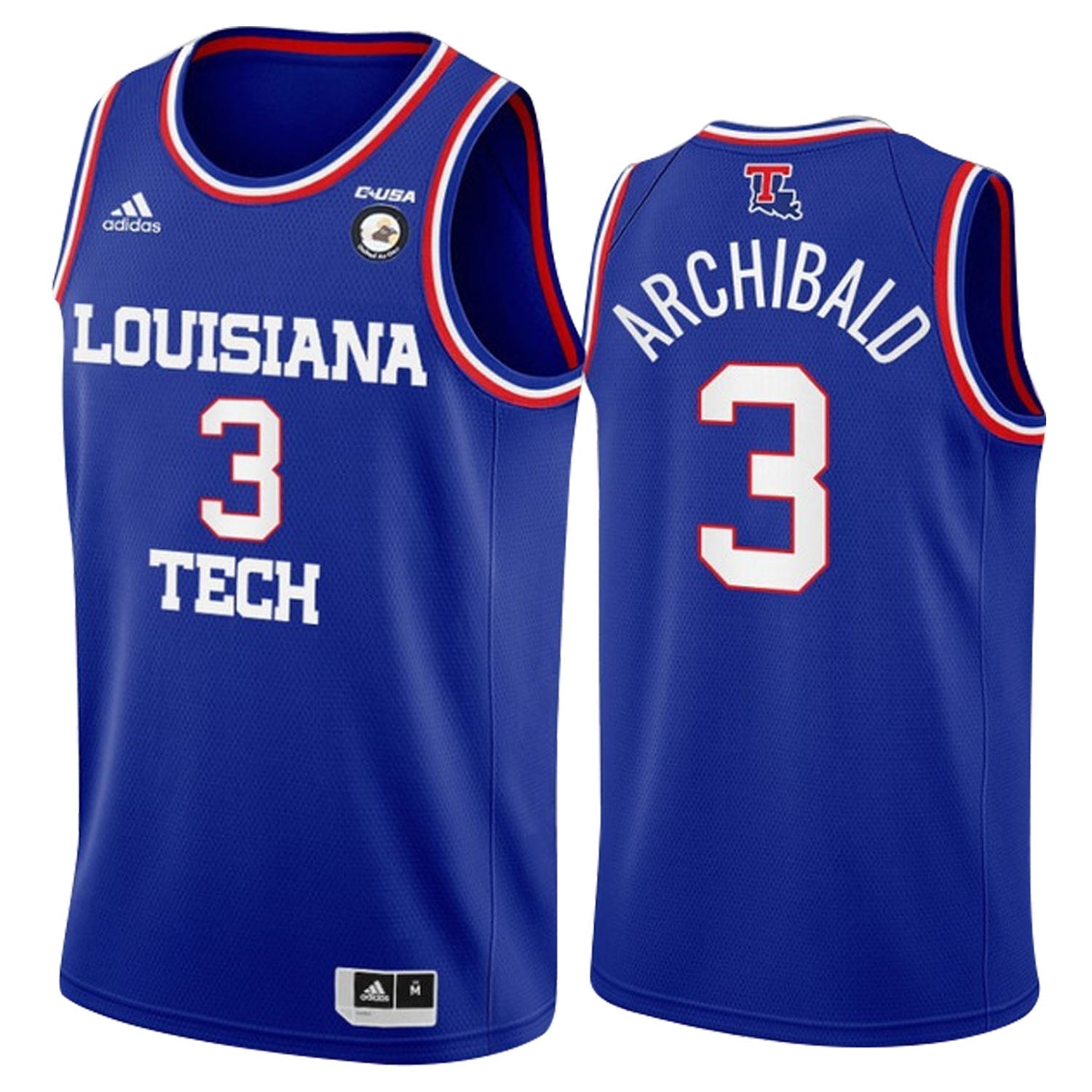 Amorie Archibald Louisiana Tech Bulldogs 3 Jersey